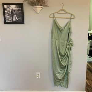 Green dress